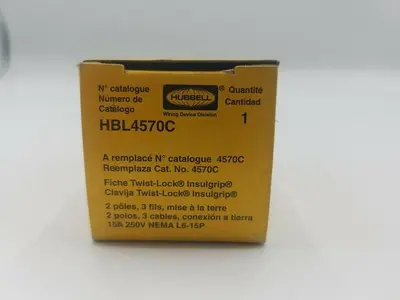 Used HUBBELL _UNKNOWN_ Connector Accessories | ND Industrial Surplus #1223073