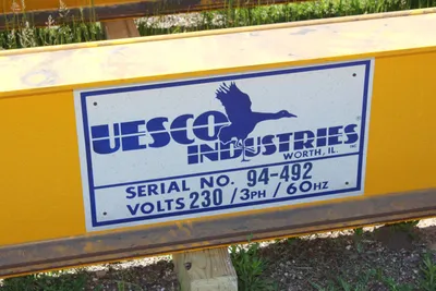 Uesco 24' Span x 2 Ton Under Hung Bridge Cranes