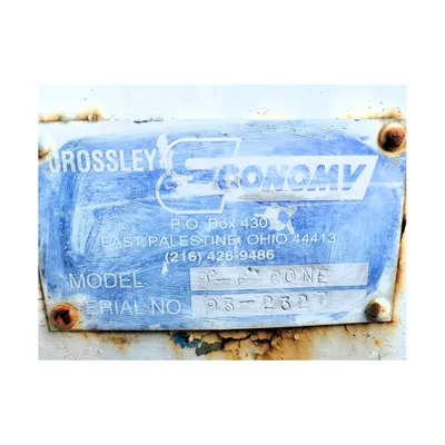 USED CROSSLEY ECONOMY 9'-6" CONE