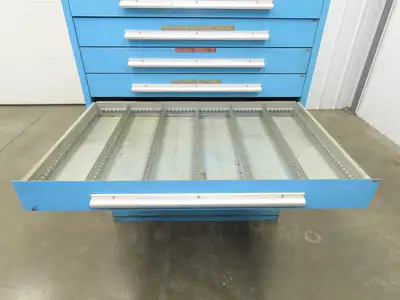 Nu-Era Modular Tool Storage Cabinet 10 Drawer 45x28x61" Vidmar Lista Stanley