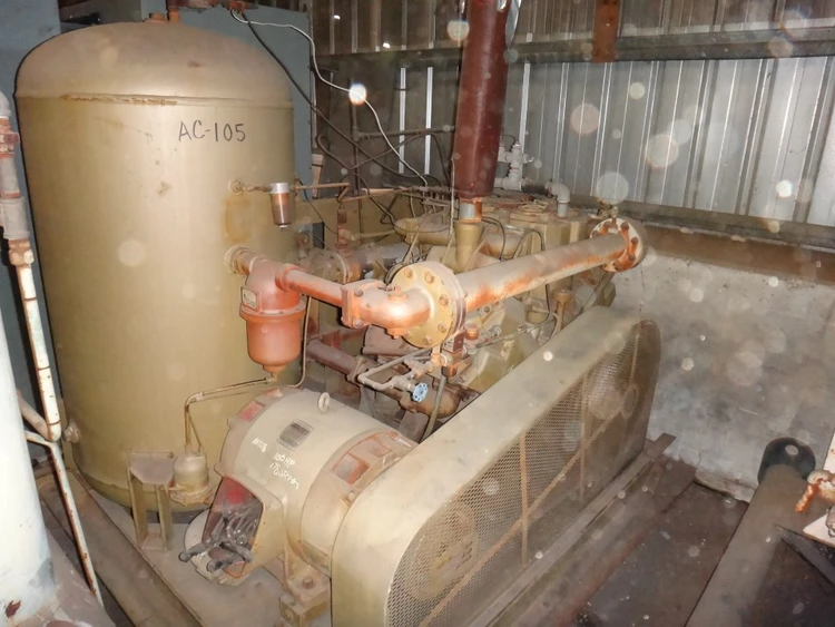 Used QUINCY 100WTV Lubricated Reciprocating Air Compressors Alabama US | Transamerican Equipment Company #703585