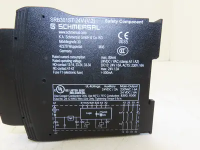 Schmersal SRB301ST-24V-V.2 Safety Relay Module 24V 103006151
