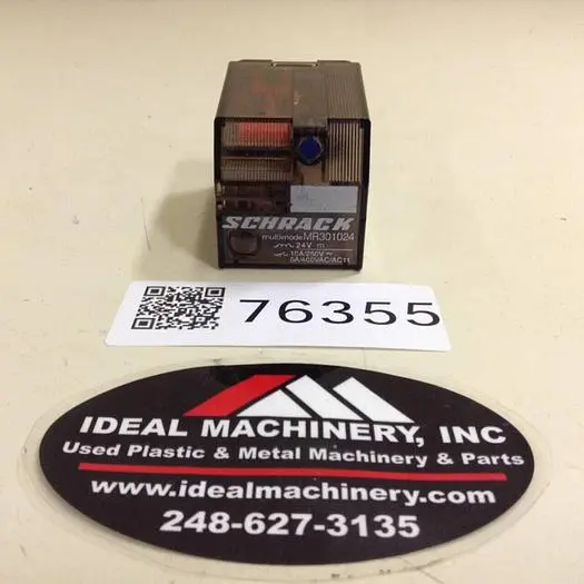 Used SCHRACK MR301024 Relays & Switches Michigan US | Ideal Machinery #604334
