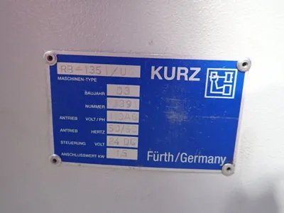 Used KURZ RB135/US Labelers | HGR 24 #751549