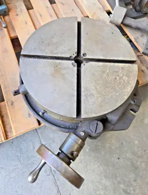 15” Precision Rotary Table For Bridgeport Milling Machine