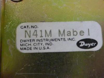 USED DWYER N41M