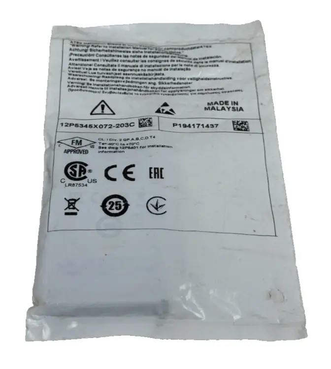 New | in-Stock EMERSON 12P5345X072-203C Misc Electrical & Power Parts | SB Industrial Supply #849288