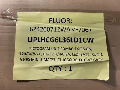 NEW THOMAS & BETTS LHCG6L36LD1CW