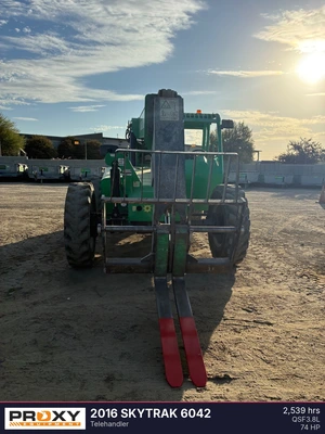 Used 2016 SKYTRAK 6042 Aerial Work Platforms California US | Proxy Equipment #1556330