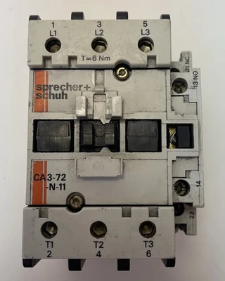 USED Sprecher+Schuh CA3-72-N-11
