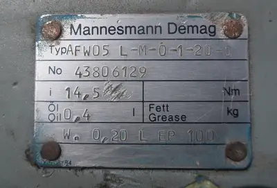 USED DEMAG AFW05L-M-0-1-20-0