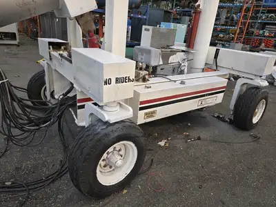 24" Wide Portable Diesel Articulating Conveyor Auger