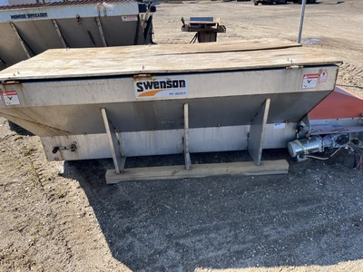 Swenson Stainless Steel Pickup Truck Salter. Motor is good, gearbox is bad. Municipality owned, load...