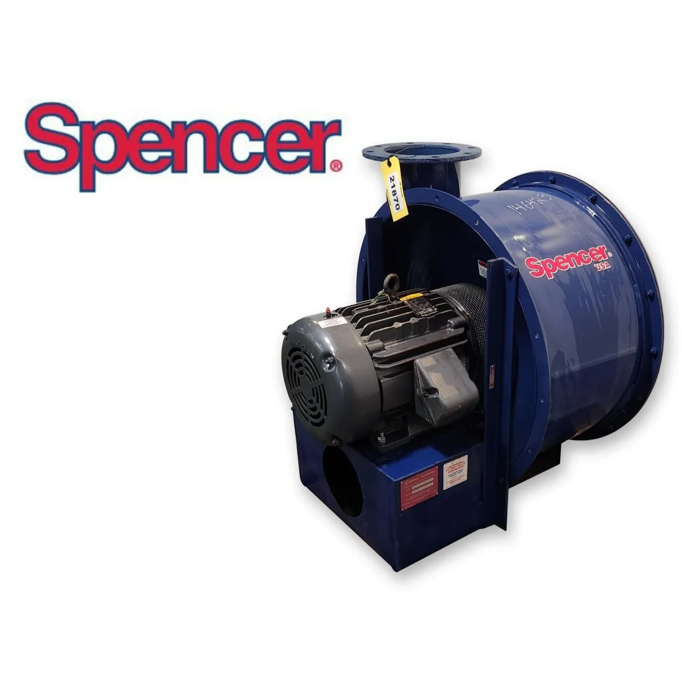 Used SPENCER TURBINE COMPANY G-2020-MAD Centrifugal Blowers West Virginia US | JM Industrial #1439511