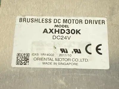 USED ORIENTAL MOTOR BRUSHLESS DC MOTOR DRIVER 24VDC