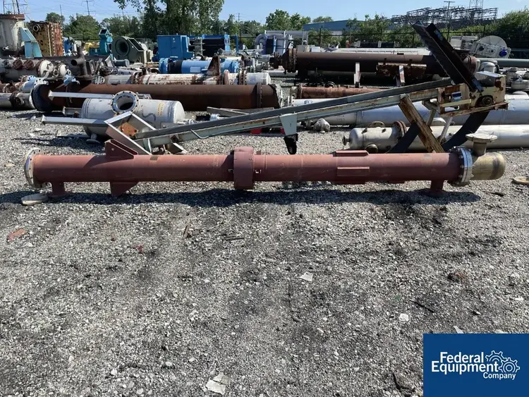 Used Penn Manufacturing 265 Sq Ft Penn MFG Heat Exchanger, 316L S/S, 100/150# Heat Exchangers Ohio US | Federal Equipment Company #126476