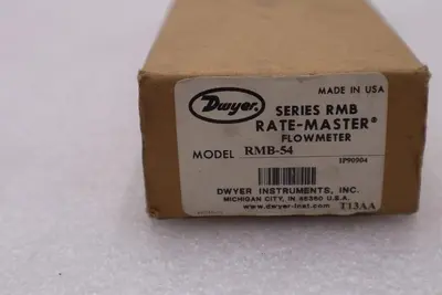 DWYER RMB-54 RATE-MASTER SERIES RMB FLOWMETER STOCK #K-2016