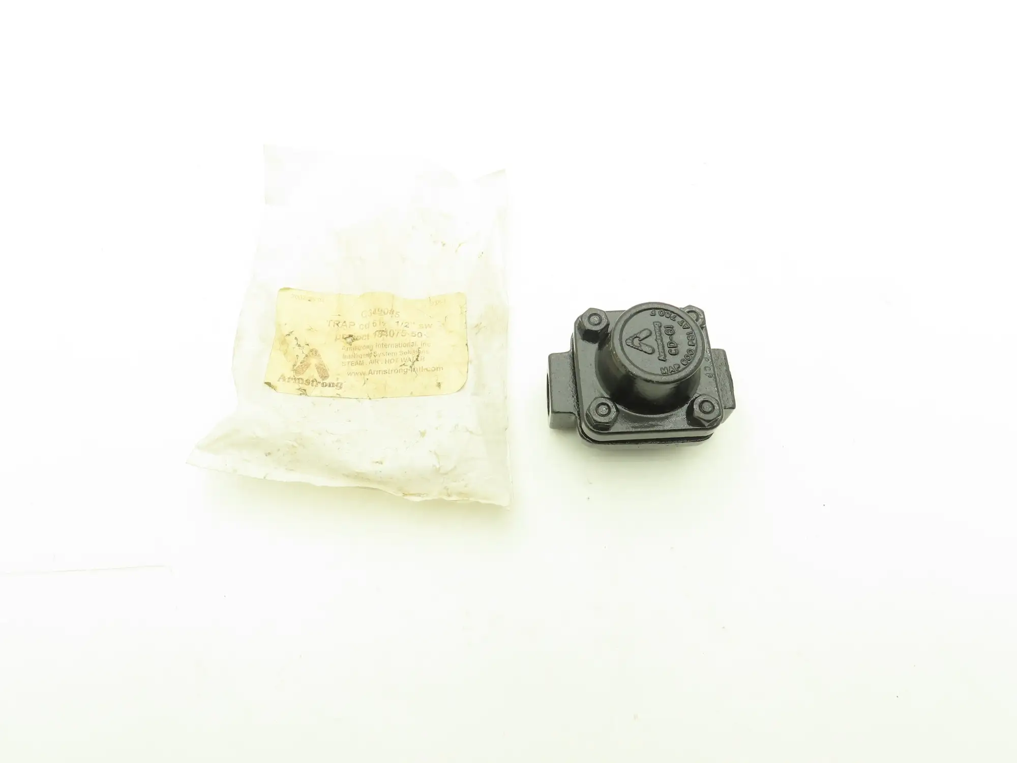 Armstrong CD-61 Disc Steam Trap 1/2" NPT 600PSI