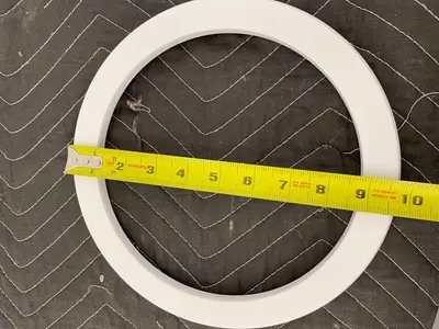STRASBAUGH POLISHER RING 10"