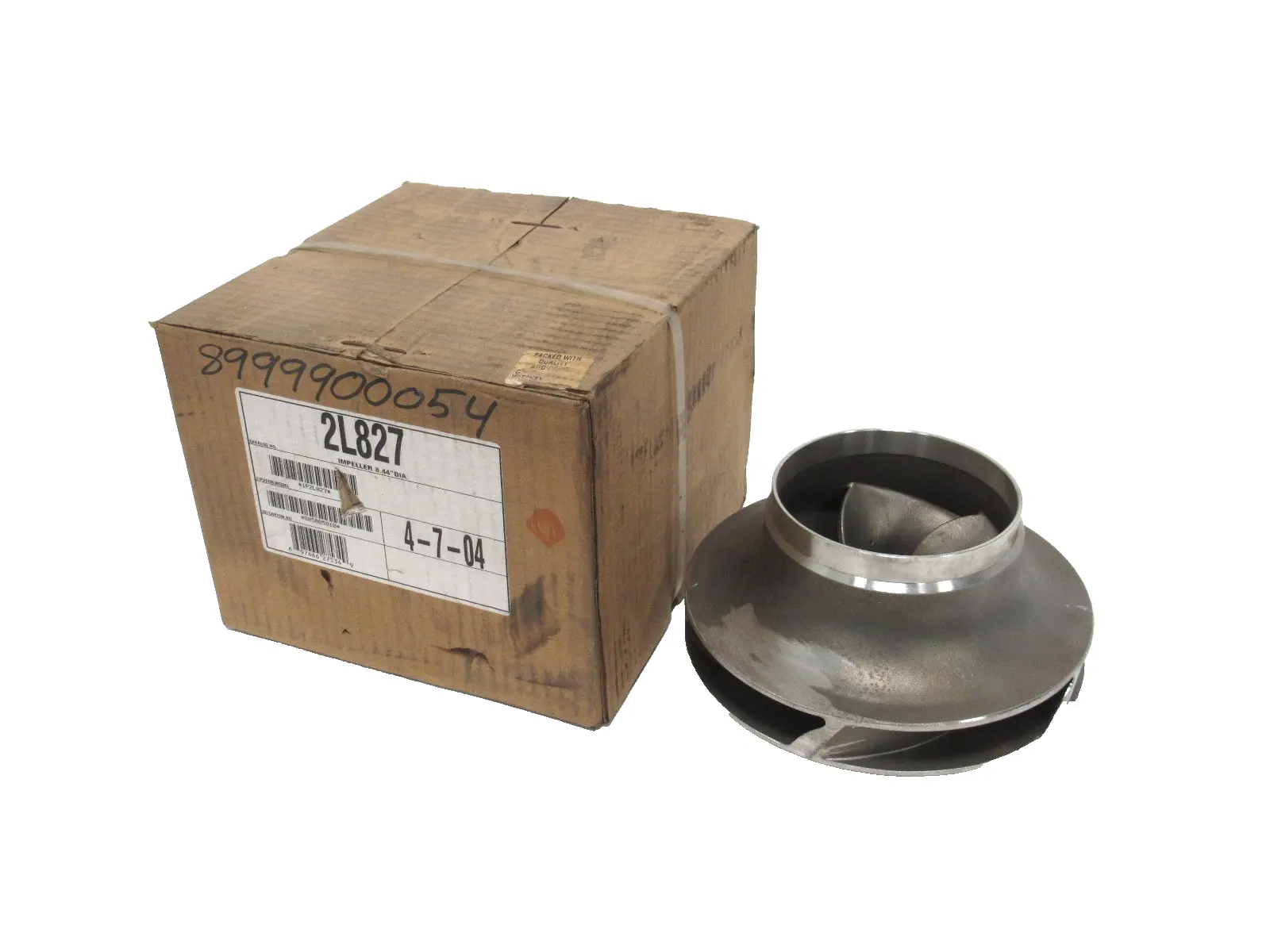 NEW GOULDS 2L827 IMPELLER 8.44" DIA.