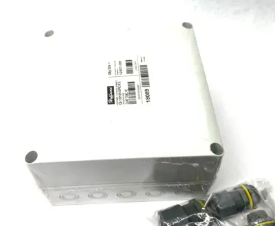 New | in-Stock Hoffman QLine E Enclosure, Polycarbonate 7" x 7" x 4" Electrical Boxes Michigan US | Maverick Industrial Sales #1392049