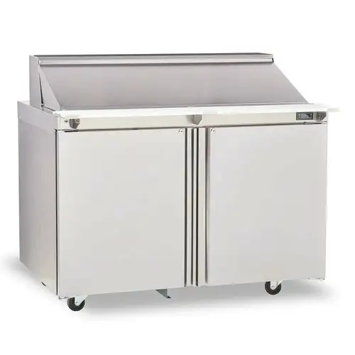 Delfield 4448NP-18M 48" Mega Top Sandwich/salad Prep Table W/ Refrigerated Base, 115v