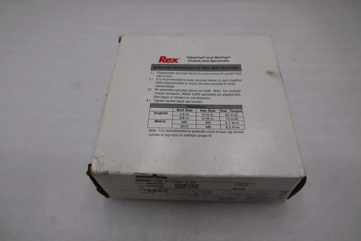 NEW REXNORD NS8500-25T-2-1/2 S PA  SPROCKET NS850025T212SPA STK H1877
