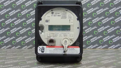 General Electric 746X500001 Digital Watt-Hour Meter Used