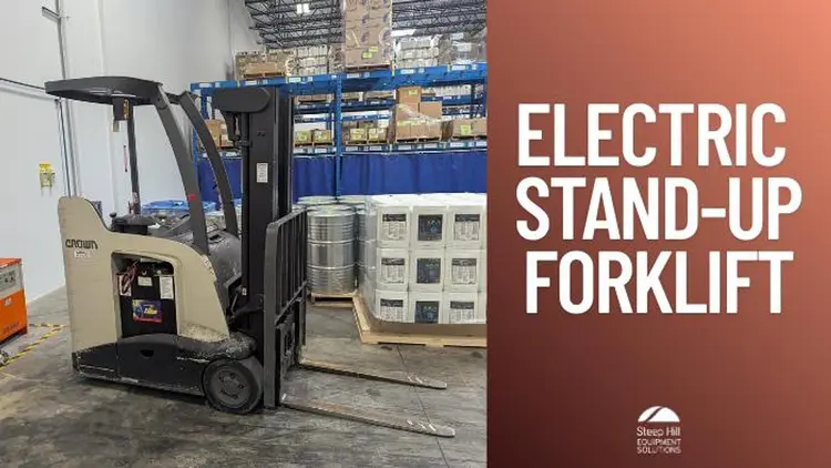Used CROWN EQUIPMENT CORPORATION RC5535-30 Electric Forklifts British Columbia CA | Steep Hill Equipment Solutions #774966