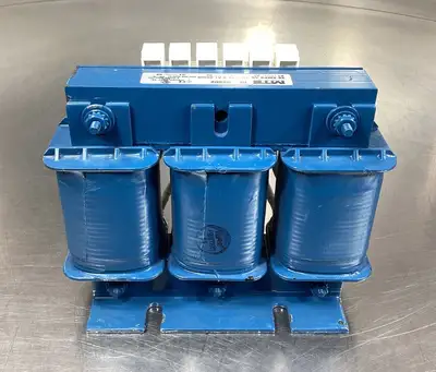 MTE RL-02502 LINE REACTOR 3Ø 25 AMPS 1.20 mH 600 VAC MAX 4D