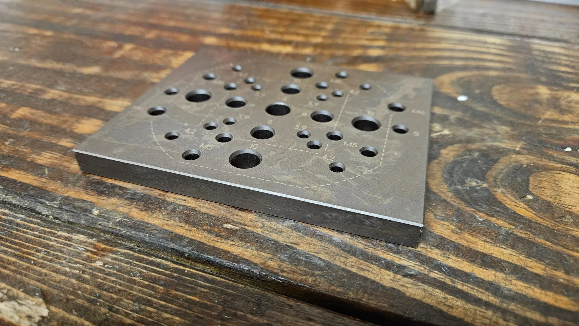 USED EROWA Drilling Template