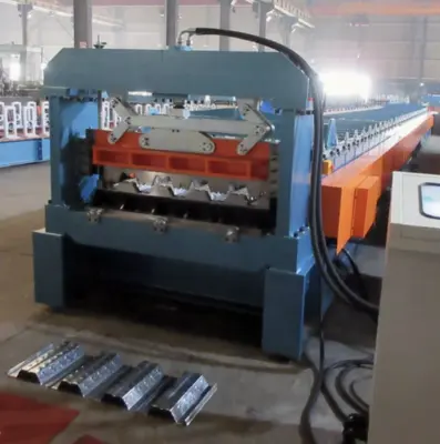 Structural Metal Roof Deck Roll Forming Machine - Saudi Arabia