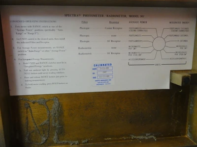 USED SPECTRA 301