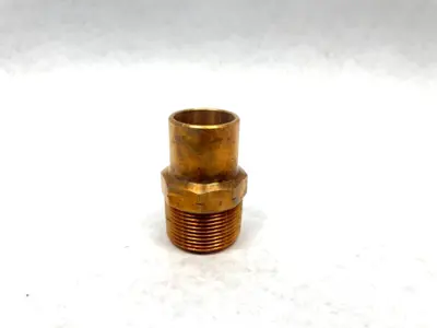 USED VIEGA PROPRESS ADAPTER, 1-1/4" X 1-1/4" FTG X M, MALE
