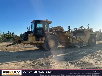 Used 2011 CATERPILLAR 627H Scrapers Louisiana US | Proxy Equipment #1379931