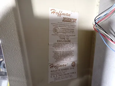 Hoffman Engineering Company Electrical Enclosure
