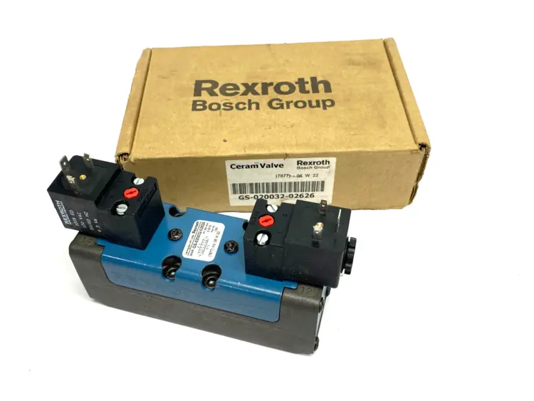 Used EMERSON REXROTH AVENTICS AVENTICS™ 5/3-DIRECTIONAL VALVE, SERIES CERAM™ GS-020032-02626 Valves/Fittings | Maverick Industrial Sales #1102323