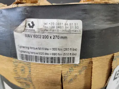 200 x 270 mm Locking Assembly/Keyless Bushing No. 6002