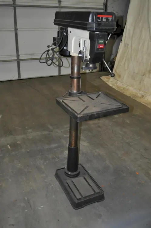 Used JET JDP-20MF Heavy Duty & Sensitive Single Spindle Drills Ohio US | D & D Industries #437551