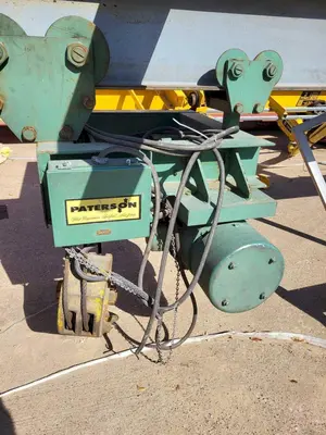 10,000 LBS (5 TON) PATTERSON POWERED CABLE HOIST: STOCK #22970