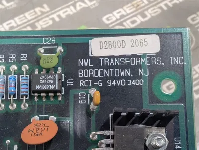 NWL Transformers Inc. D2800D RCI-G Signal Optimizer Control Board P23223 C Used