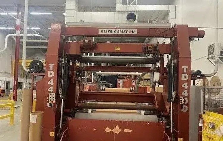 Used ELITE CAMERON TD4400 Slitters & Slitting Lines Pennsylvania US | Global Equipment International, LLC #448962