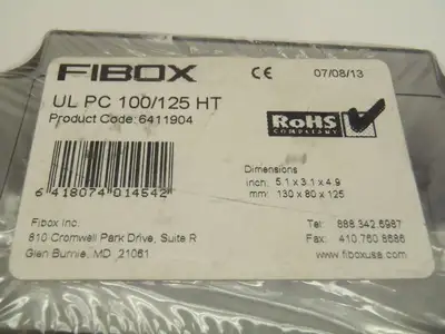 NEW FIBOX ENCLOSURE