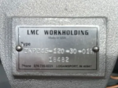 LMC Work Holding 12.5" 3 Jaw Chuck