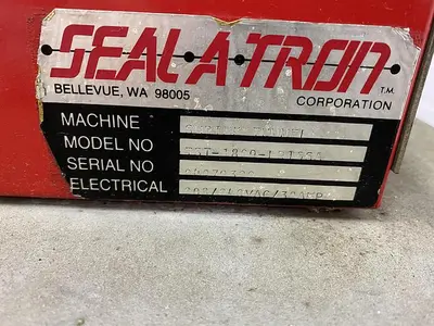 USED SEAL-A-TRON TST-1809-LR15SA