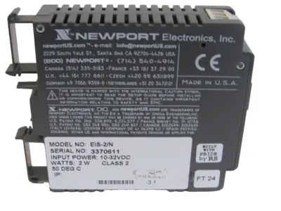 NEW NEWPORT ELECTRONICS EIS-2/N MICROSERVER EIS2N