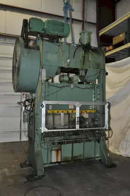 JOHNSON 100 TON SSDC PRESS Straight Side, Double Crank (Single Action) Presses | Timco, Inc. (3)