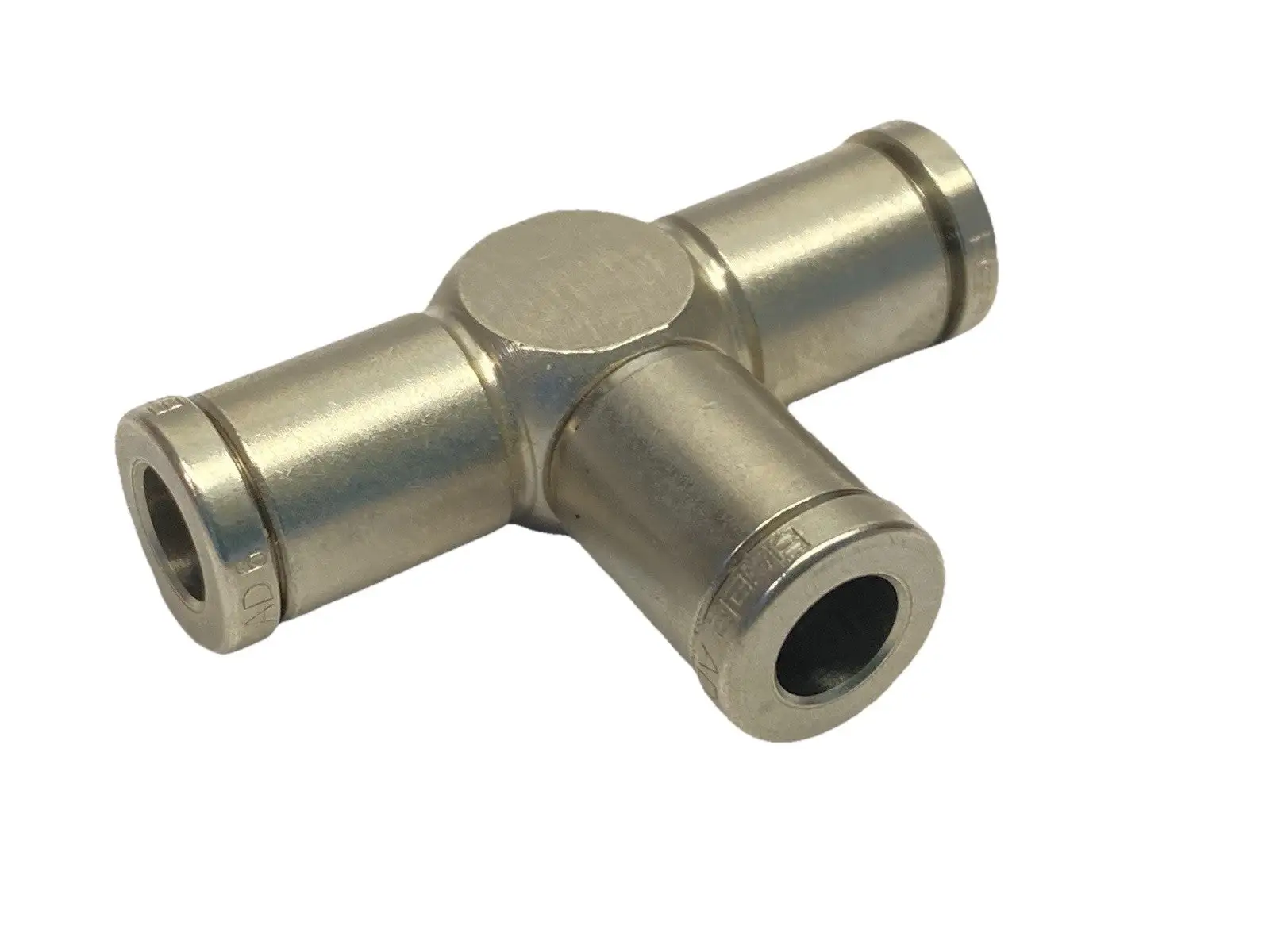 978-0400 | Eisele  Push To Connect Union Tee Fitting 6mm OD SS304 - New Other