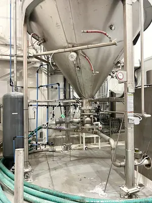 Used Bulk Salt Receiving System