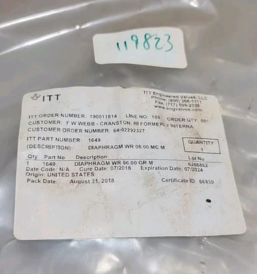 NEW ITT 1649